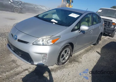 2012 Toyota Prius Two z USA, uszkodzony, nr VIN JTDKN3DU3C5504008